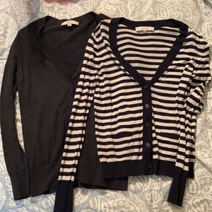 2 Loft sweaters